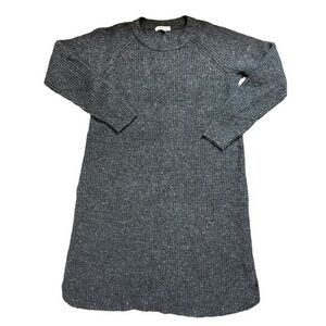 Madewell Dark Gray Lightweight Sweater Dress